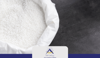 Urea fertilizer in 50kg branded bags prepared by Arijco for agricultural and industrial use.