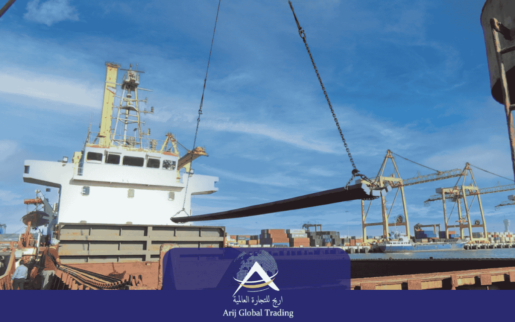 Bulk export of high-quality steel billets from Arijco