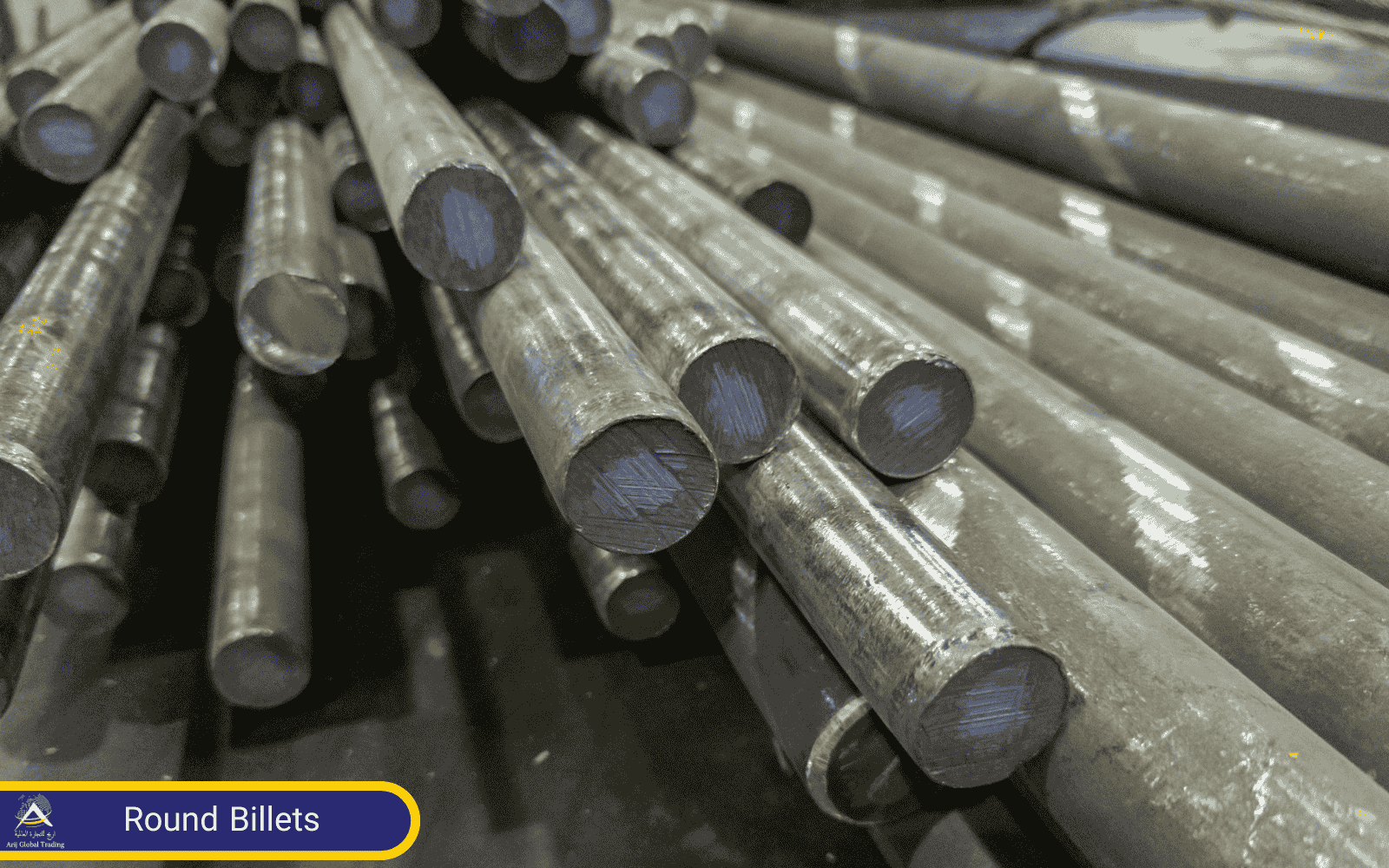 Round Billet for Export High-quality round billet for export supplied by Arijco