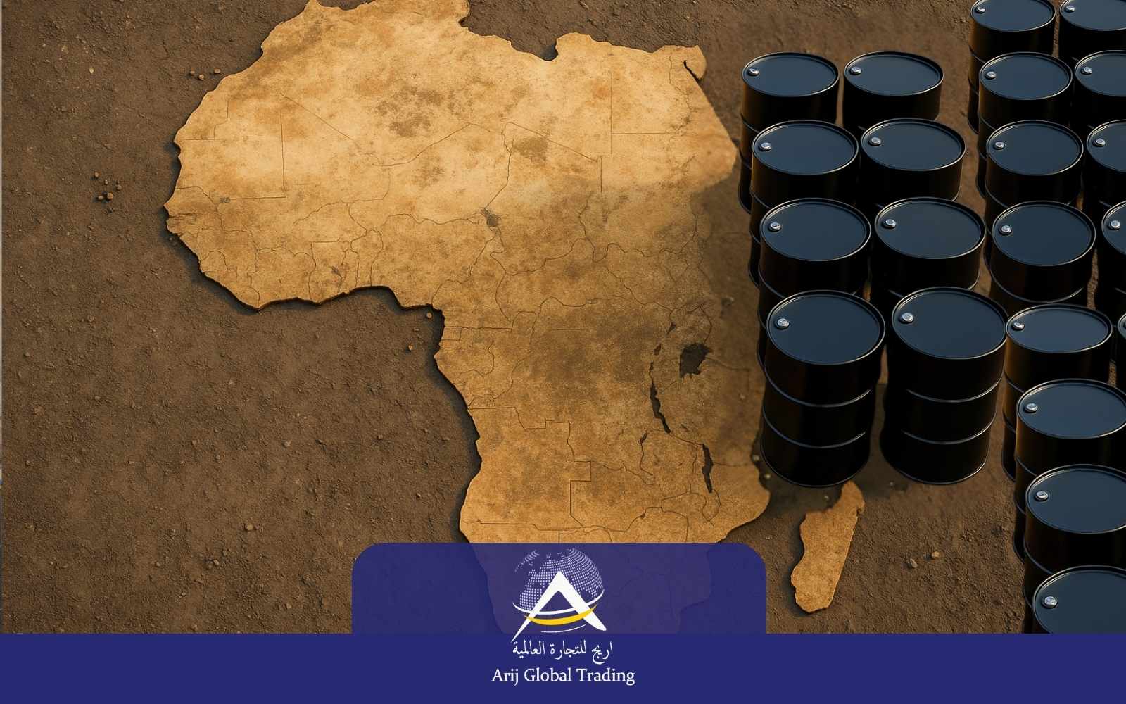 Bitumen Supplier to African Markets – Arij Global Trading exporting high-quality bitumen with fast delivery across Africa.
