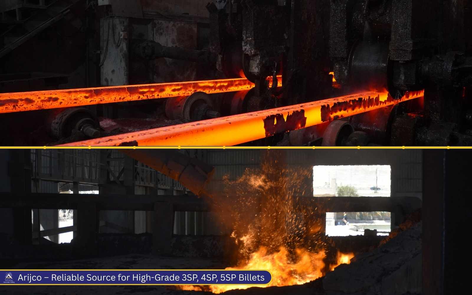 Arijco – Steel Billet Supplier in North Africa, Offering 3SP, 4SP, and ...